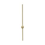 LED Wandleuchte gold 80/10,3/6 cm